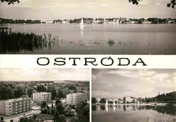 Ostroda Drewenzsee Wohnsiedlung
