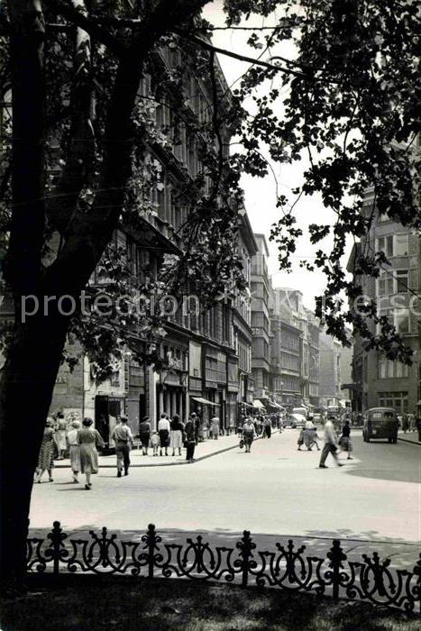 Budapest Vaci utca Strassenpartie