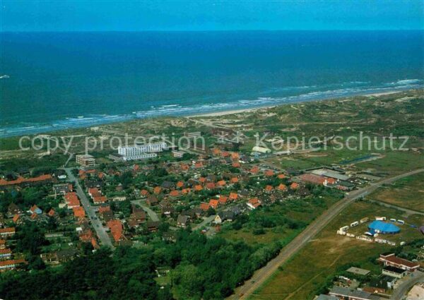 Nordheim Norderney Nordseeinsel Fliegeraufnahme