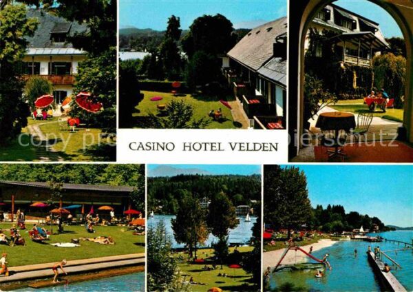 Velden Woerthersee Casino Hotel Liegewiese Badestrand