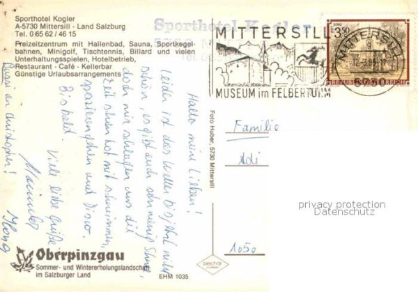 Mittersill Oberpinzgau Sporthotel Kogler Alpenpanorama – Bild 2