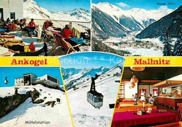 Mallnitz Kaernten Wintersportplatz an der Tauernbahn Berg