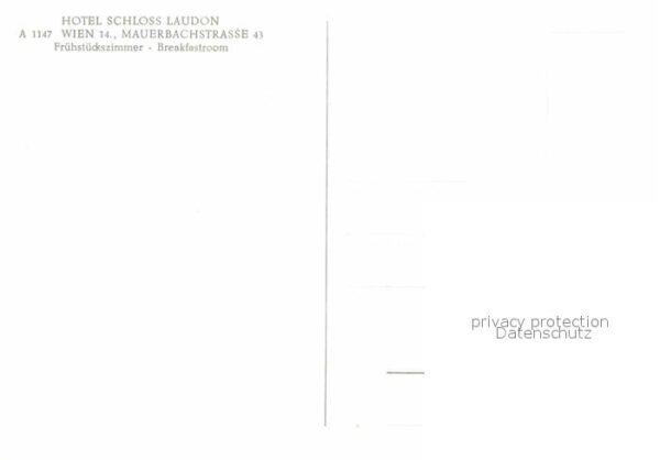Wien Hotel Schloss Laudon Restaurant – Bild 2
