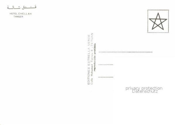 Tanger Tangier Tangiers Hotel Chellah – Bild 2