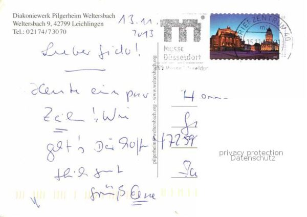 Leichlingen Rheinland Diakoniewerk Pilgerheim Weltersbach Fli – Bild 2