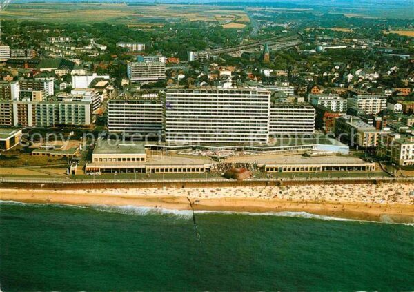 Westerland Sylt Kurzentrum Nordseeheilbad Fliegeraufnah