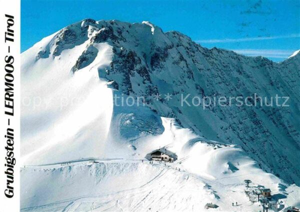 Lermoos Tirol Höhenskigebiet im Ausserfern Grubigstei