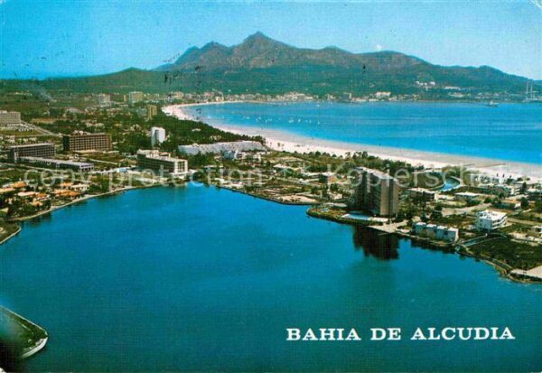 Bahia de Alcudia Fliegeraufnahme