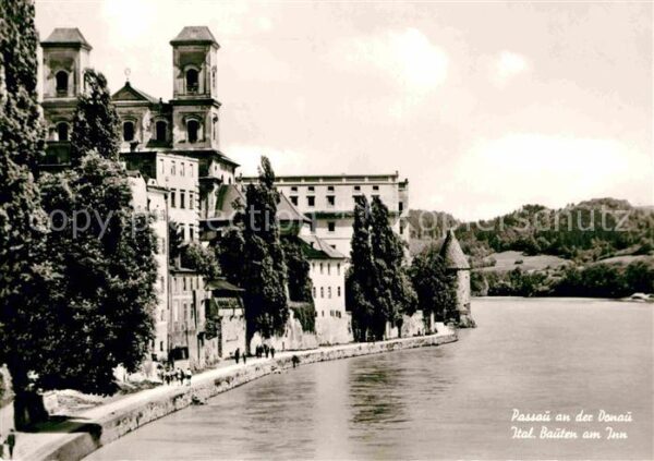 Passau Italienische Bauten am Inn
