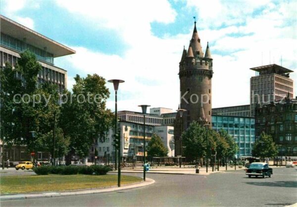 Frankfurt Main Am Eschenheimer Turm