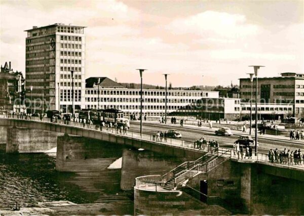 Frankfurt Main Friedensbrücke