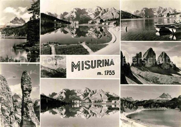 Misurinasee Teilansichten