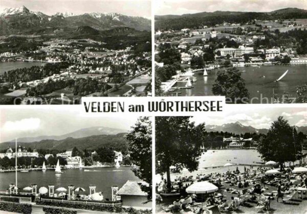Velden Woerthersee Panorama Teilansichten