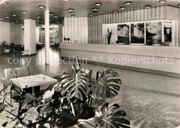 Klink Waren FDGB Erholungsheim Herbert Warnke Empfa