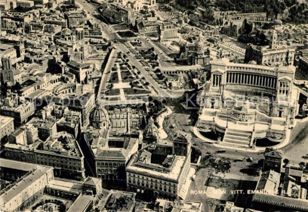 Roma Rom Monumento Vitt Emanuele II veduta aerea