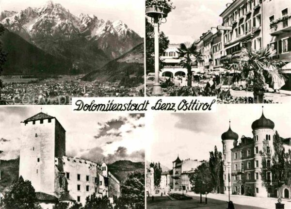 Lienz Tirol Panorama Schloss