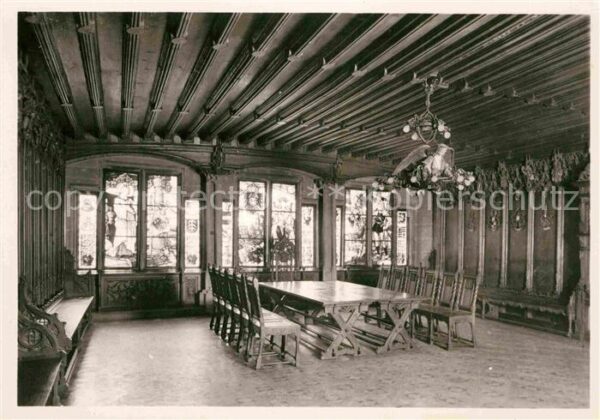 Ueberlingen Bodensee Rathaus Ratssaal