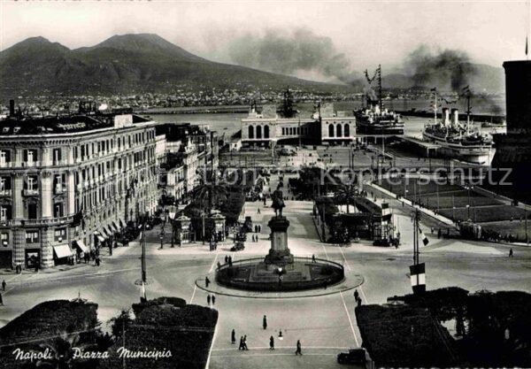 Napoli Neapel Piazza Municipio
