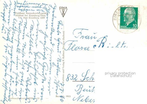Muehltal Thueringen Waldhaus Amtsschreibersmühle – Bild 2