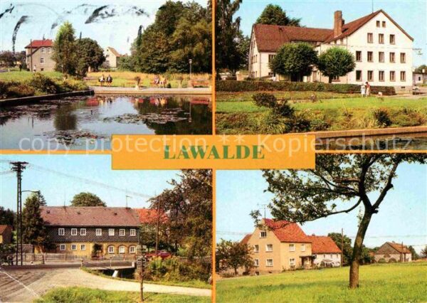 Lawalde Seerosenteich FDGB Vertragshaus Kretsch