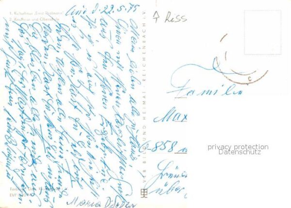 Aue Erzgebirge Kulturhaus Ernst Thälmann Kaufhaus Ober – Bild 2
