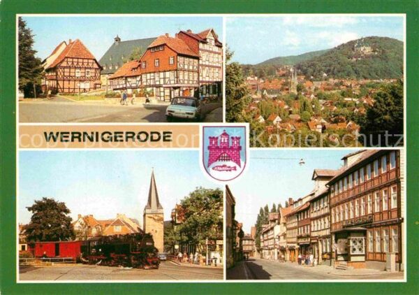 Wernigerode Harz Marktstrasse Klintgasse Feudalmuseum Sc