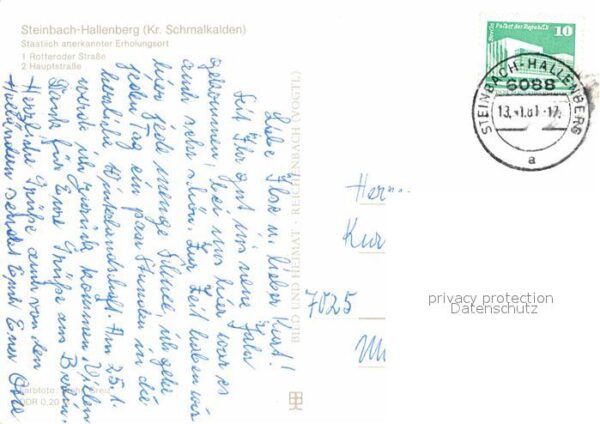 Steinbach Hallenberg Rotteroder Strasse Hauptstrasse – Bild 2