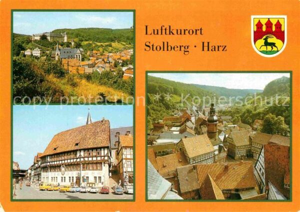 Stolberg Harz FDGB Erholungsheim Comenius Rathaus Sai