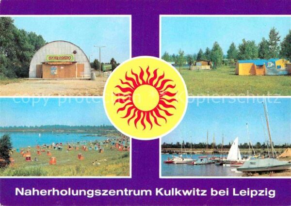 Kulkwitz Strandkino Campingplatz Strand Segelhaf