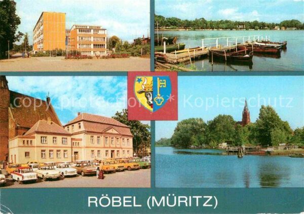 Roebel Mueritz Sorge Oberschule Promenade Rathaus Am H