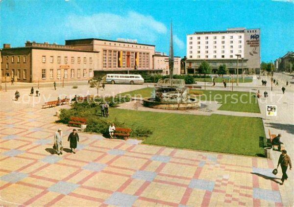 Merseburg Saale Gagarin Platz