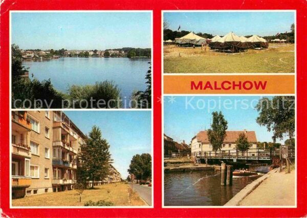 Malchow Panorama OT Lenz Pionierlager Fritz Hec