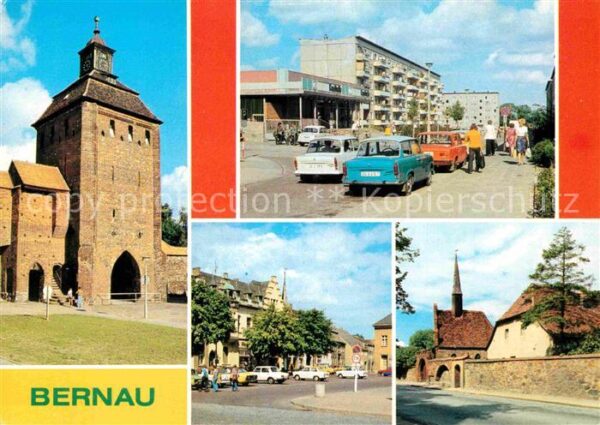 Bernau Berlin Steintor Puschkinstr Markt St Georgen H