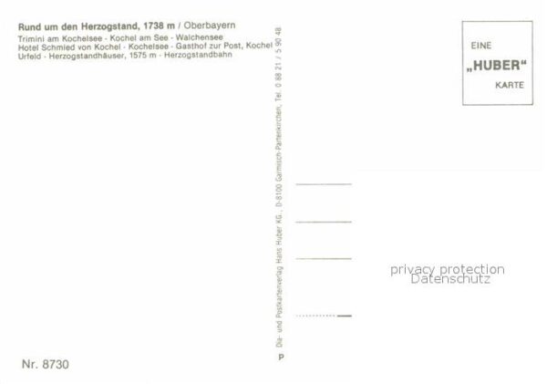 Herzogstand Kochelsee Trimini Walchensee Hotel Schm – Bild 2