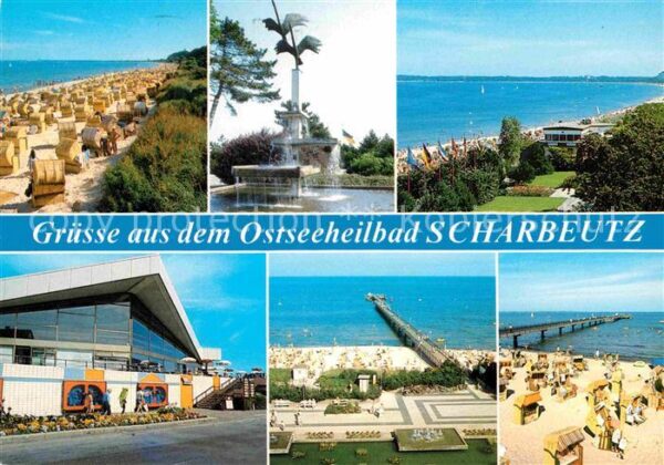 Scharbeutz Ostseebad Strand Wasserspiele Seeblick Halle Seeb