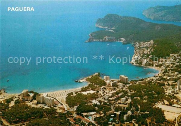 Paguera Mallorca Islas Baleares Fliegeraufnahme