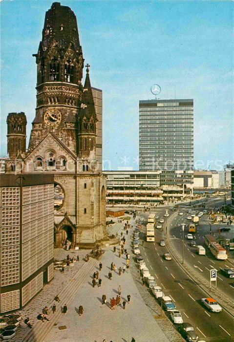 Berlin Eruopa Center mit Kaiser Wilhelm Gedäch