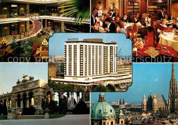 Wien Hilton Wien Speisesaal Treppenaufgang S