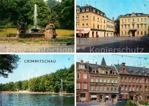 Crimmitschau Friedenspark HOG Haus der Einheit Freib