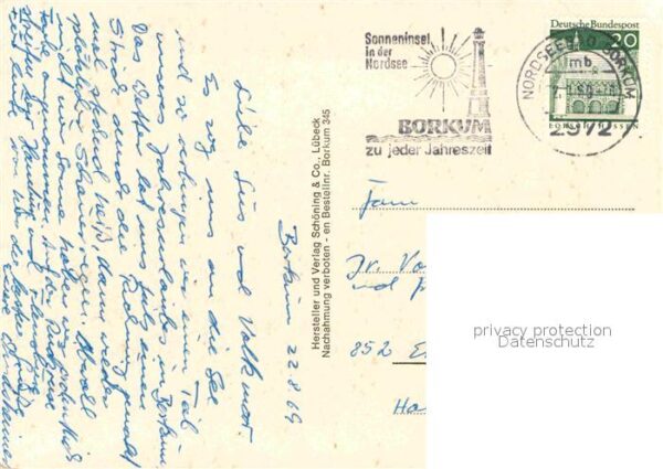 Borkum Inselkarte – Bild 2