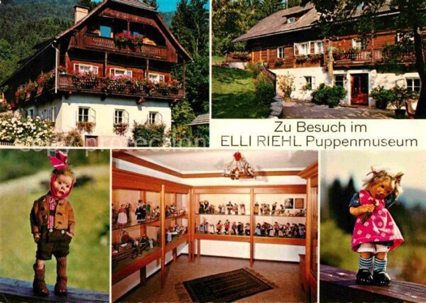 Einoede Villach Elli Riehl Puppenmuseum Details