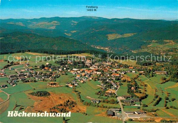 Hoechenschwand Fliegeraufnahme