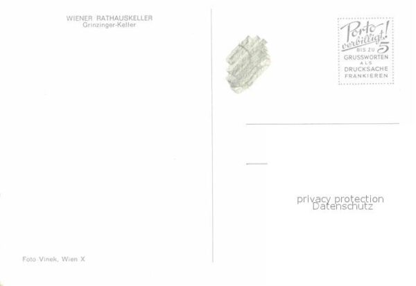 Wien Rathauskeller Grinzinger Keller Restaur – Bild 2