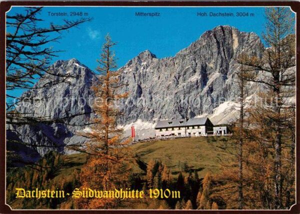 Ramsau Dachstein Steiermark Dachstein Südwandhütte Herbststimmung A