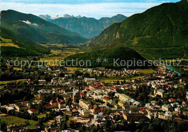 Bad Ischl Salzkammergut Panorama Kurort mit Hohem Dachstein