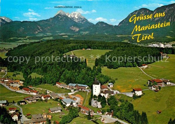 Mariastein Tirol Wallfahrts und Ausflugsort Kaisergebirg