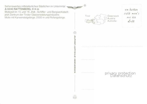 Rattenberg Tirol Mittelalterliches Städtchen Unterinntal – Bild 2