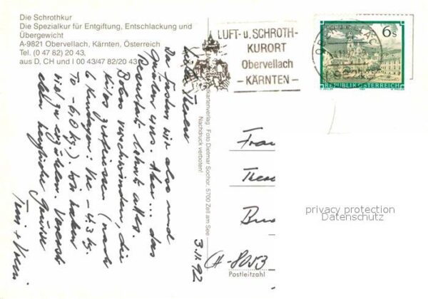 Obervellach Kaernten Panorama Luftkurort Schrothkurort Kurho – Bild 2