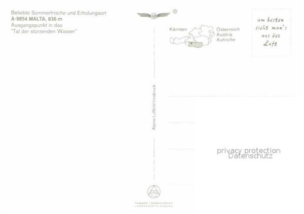 Malta Kaernten Fliegeraufnahme – Bild 2