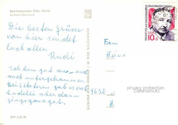Bad Liebenstein Kurheim Bernhard – Bild 2